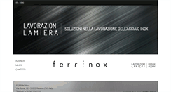 Desktop Screenshot of ferrinox.it